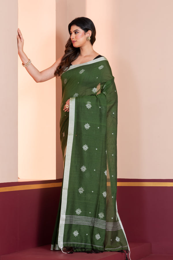 Women Pure Cotton Assam Khadi Saree