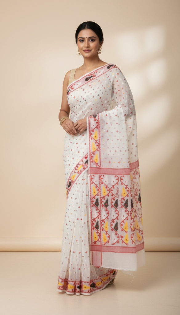 Soft Jamdani saree