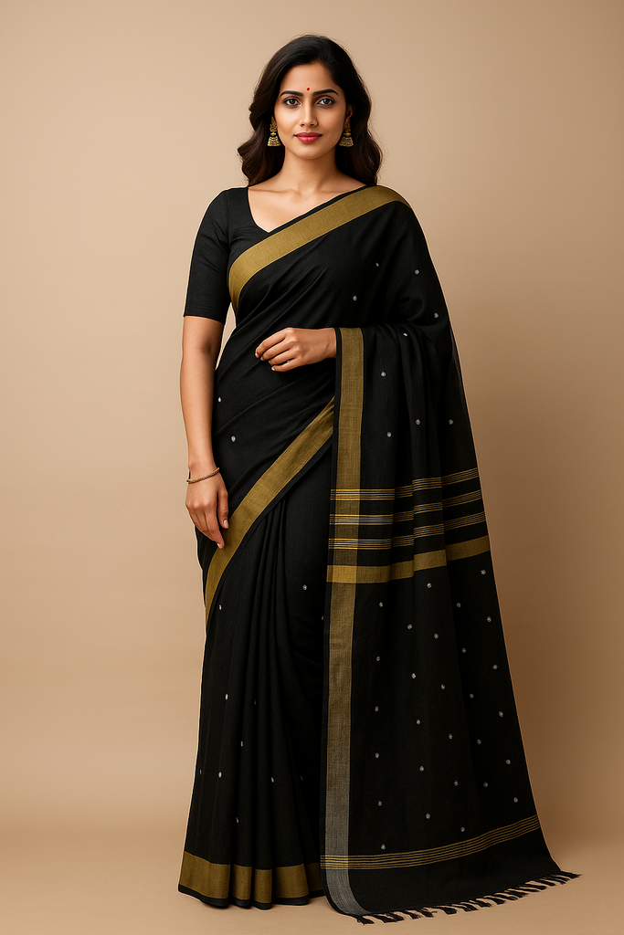 Pure Cotton Handloom Saree