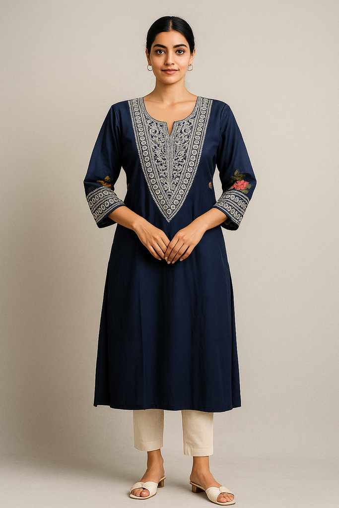 Poly Cotton Kurti
