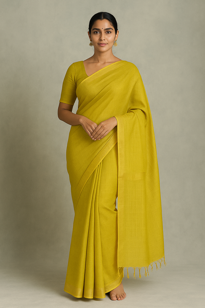 Basowara Self-Check Saree