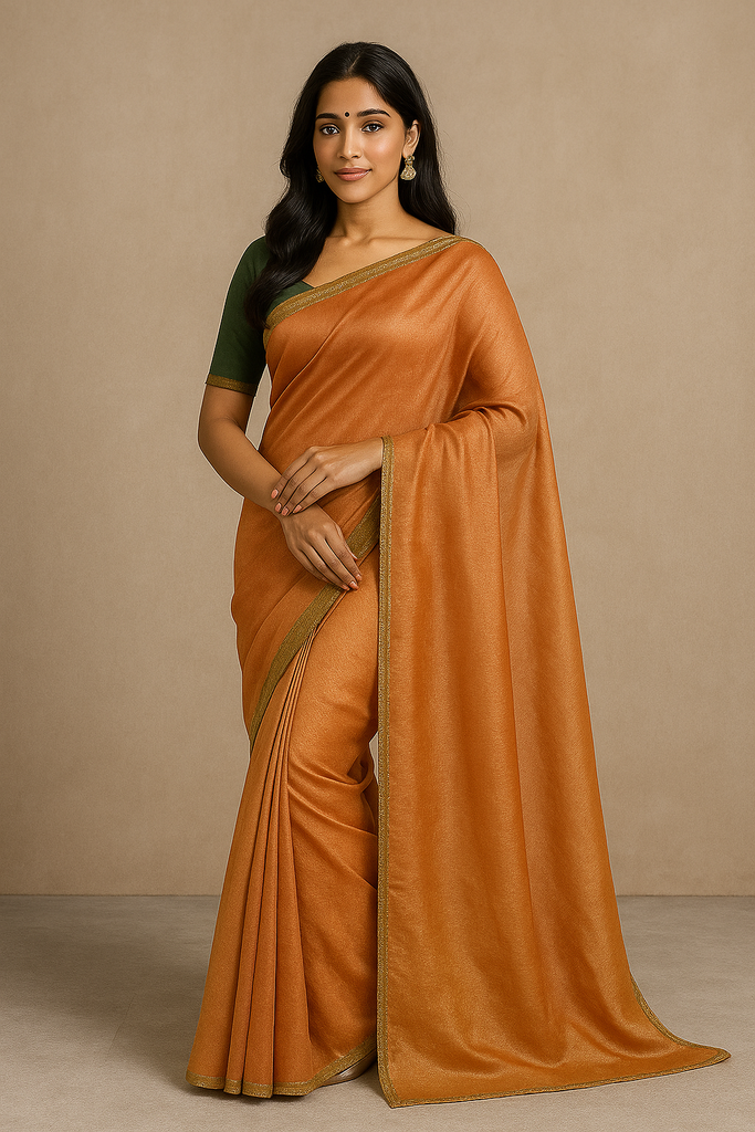 Tissue Saree with Border