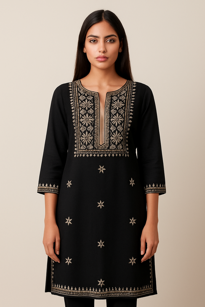 Kantha Stitch Kurti