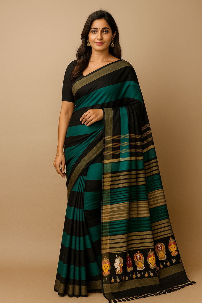 Cotton Saree with Blouse Piece