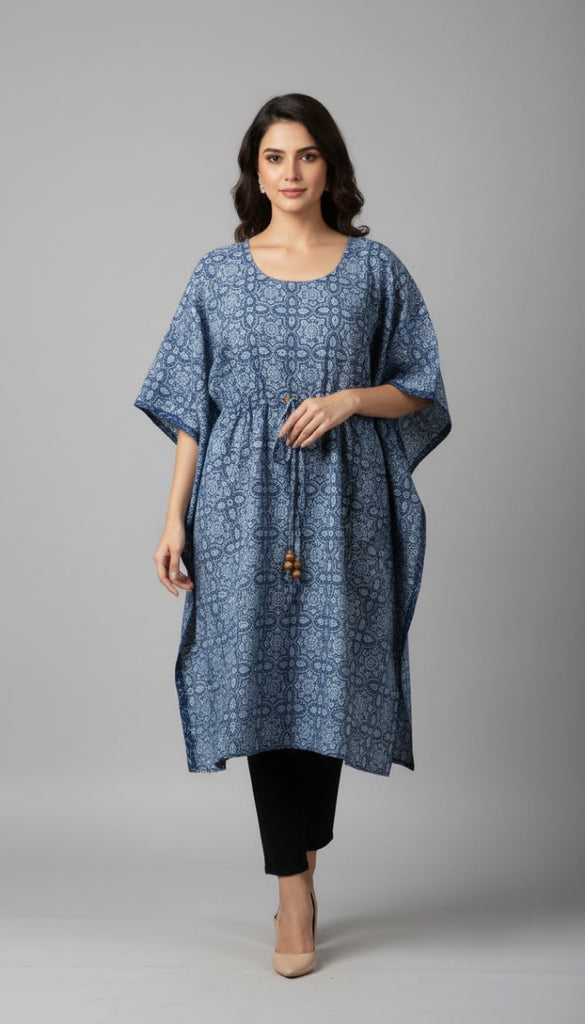 Cotton Kaftan Top – Free Size