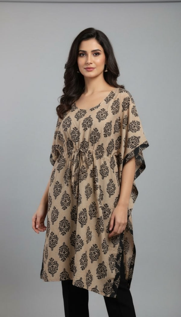 Cotton Kaftan Top – Free Size