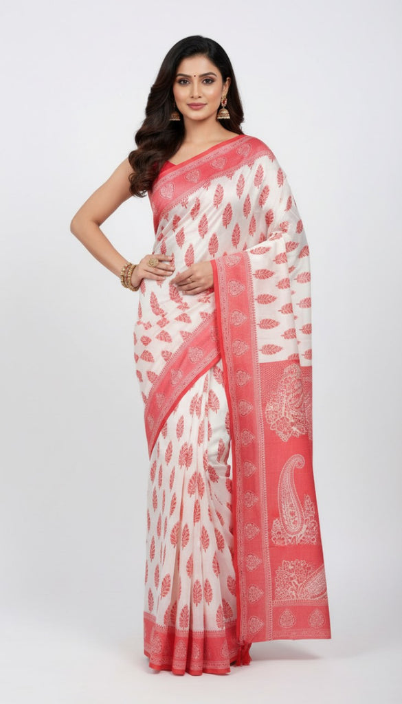 Semi Matka Silk Saree